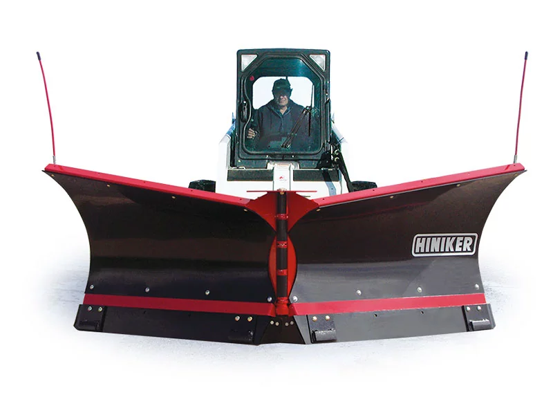 skid steer plow