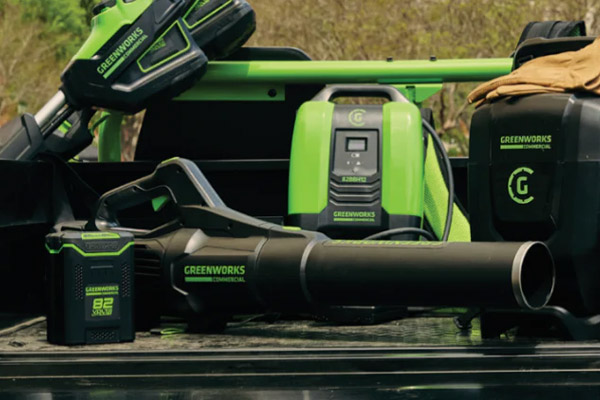 We work hard to provide you with an array of products. That's why we offer GreenWorks for your convenience.