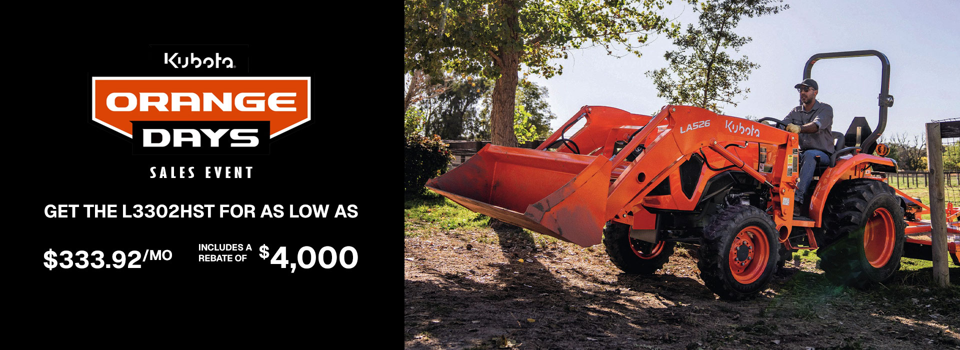 kubota orange days 2026   L3302HST   desktop